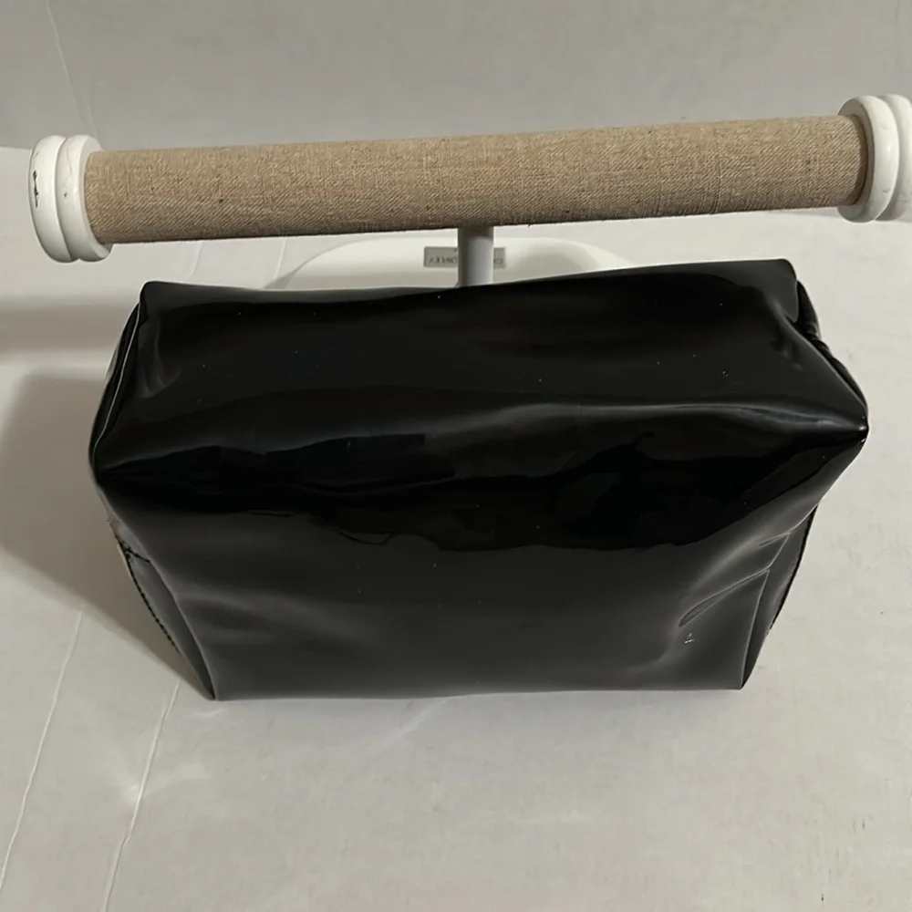 L'anza makeup bag patent leather
